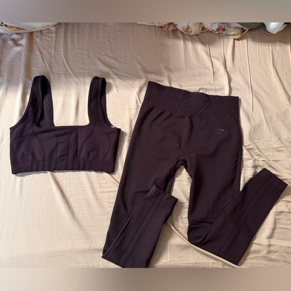 Gymshark Corset Seamless Bra and Leggings